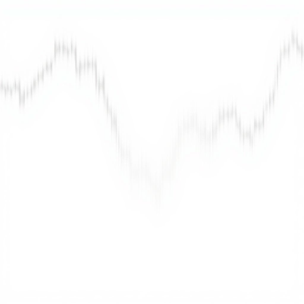 Gráfico de trading mostrando una estrategia de swing trading